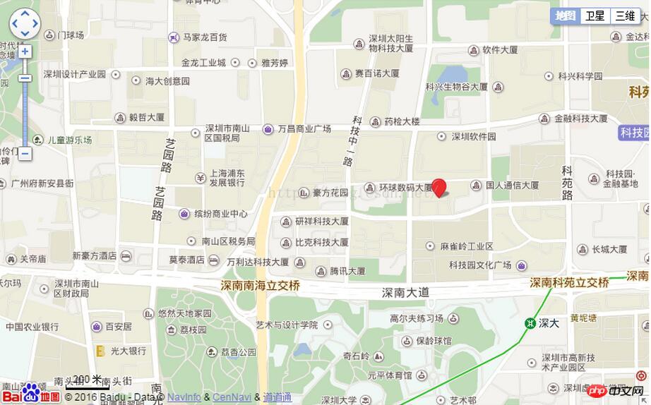 在html5中如何使用百度地图  第1张