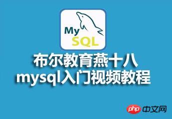 Boolean Education Yan Shiba MySQL-Einführungsvideomaterial zum Teilen