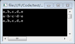 C# List<string>如何根据分隔符合并成字符串