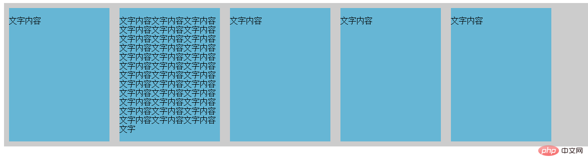 CSS的flex怎麼會根據內容更改高度