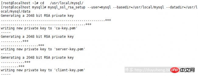 Share a detailed introduction to MySql’s master-slave replication based on SSL secure connection