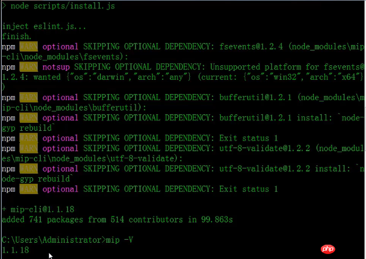 What are the specific steps for MIP installation?