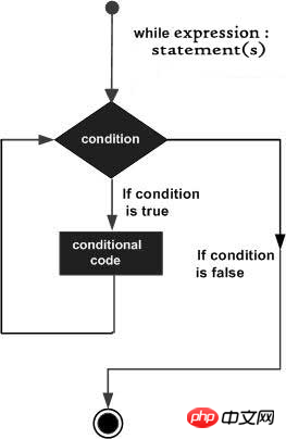 Python while loop statement explanation and synchronization analysis (code example)