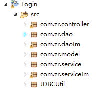 MVC mode realizes login and login of adding, deleting, modifying and checking