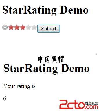 PHP development framework Yii Framework tutorial (16) UI component StarRating example