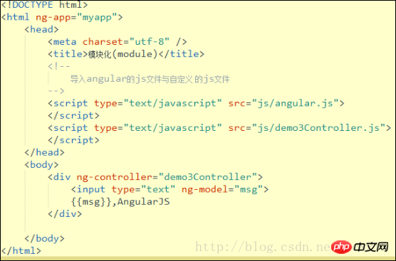 Comment utiliser AngularJS ? Introduction détaillée à lutilisation dangularjs