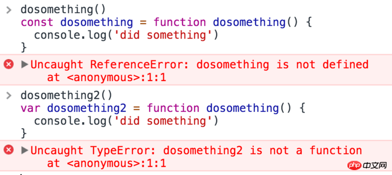 Analyse détaillée des fonctions et des fonctions fléchées ES6 en js