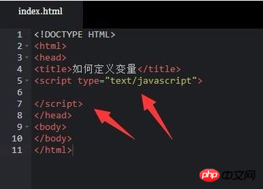 Javascript如何定义变量？