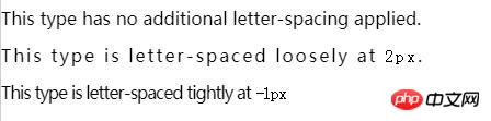 How to set letter spacing in css? How to set letter spacing