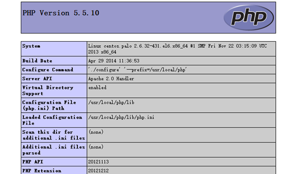 Linux+php+apache+oracle environment construction: source code compilation and installation of PHP under CentOS