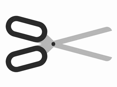 How to use pure CSS to achieve the effect of a pair of scissors (source code attached)