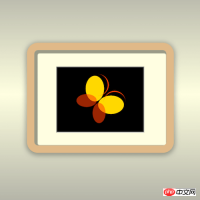 1536032259551136.png How to use pure CSS to achieve the display frame effect of butterfly specimens