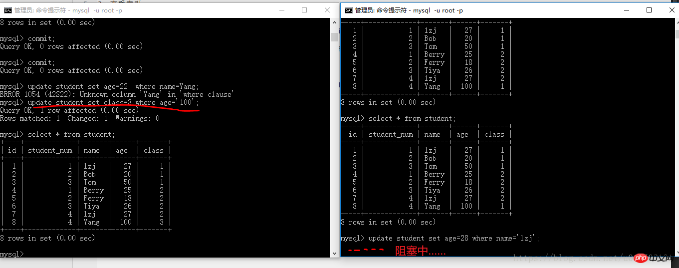 MySql type conversion causes row lock to be upgraded to table lock