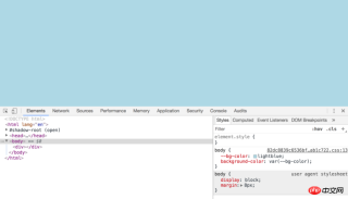 1536648786840235.png Implementation of css custom properties and spotlight effects (code)