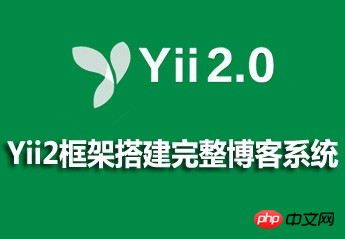 Yii2 フレームワークを使用した完全なブログ システムの構築に関するリソースの共有