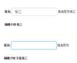 Two-way binding and common instructions of Vue.js data Two-way binding and common instructions of Vue.js data