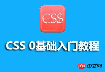 CSS 0基础入门教程