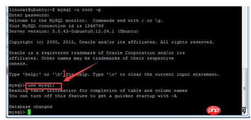 How to change the MySQL database password?