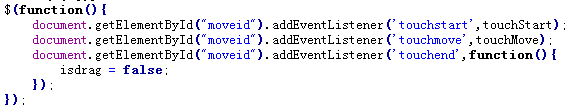 Analysis of javascript mobile phone gesture action touch touch screen principle