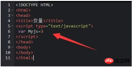 Javascript如何定义变量？