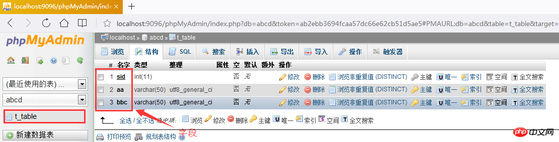 PHPデータベースの操作とデータベース接続のチュートリアル