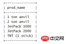 mysql での正規表現を使用した検索と一致に関するチュートリアル (2)