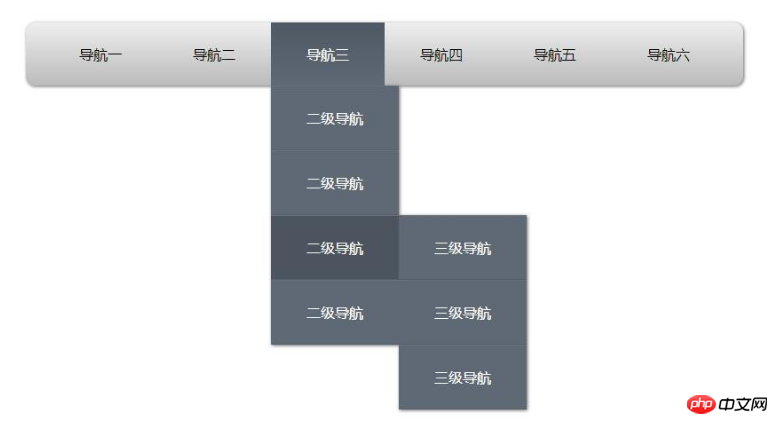 如何使用CSS3實現導航下拉式選單（附完整程式碼）