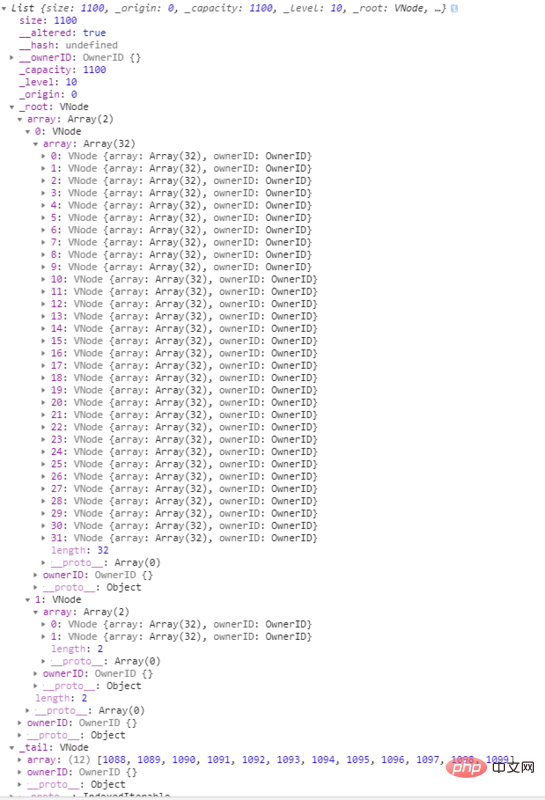 Analyse détaillée du type List du code source dImmutable.js (avec exemples)