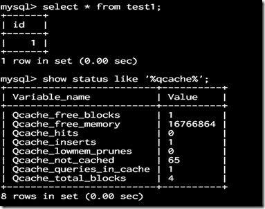 對於mysql的query_cache認識的誤區