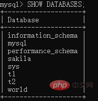 Comment créer une base de données dans Mysql (exemple de code)