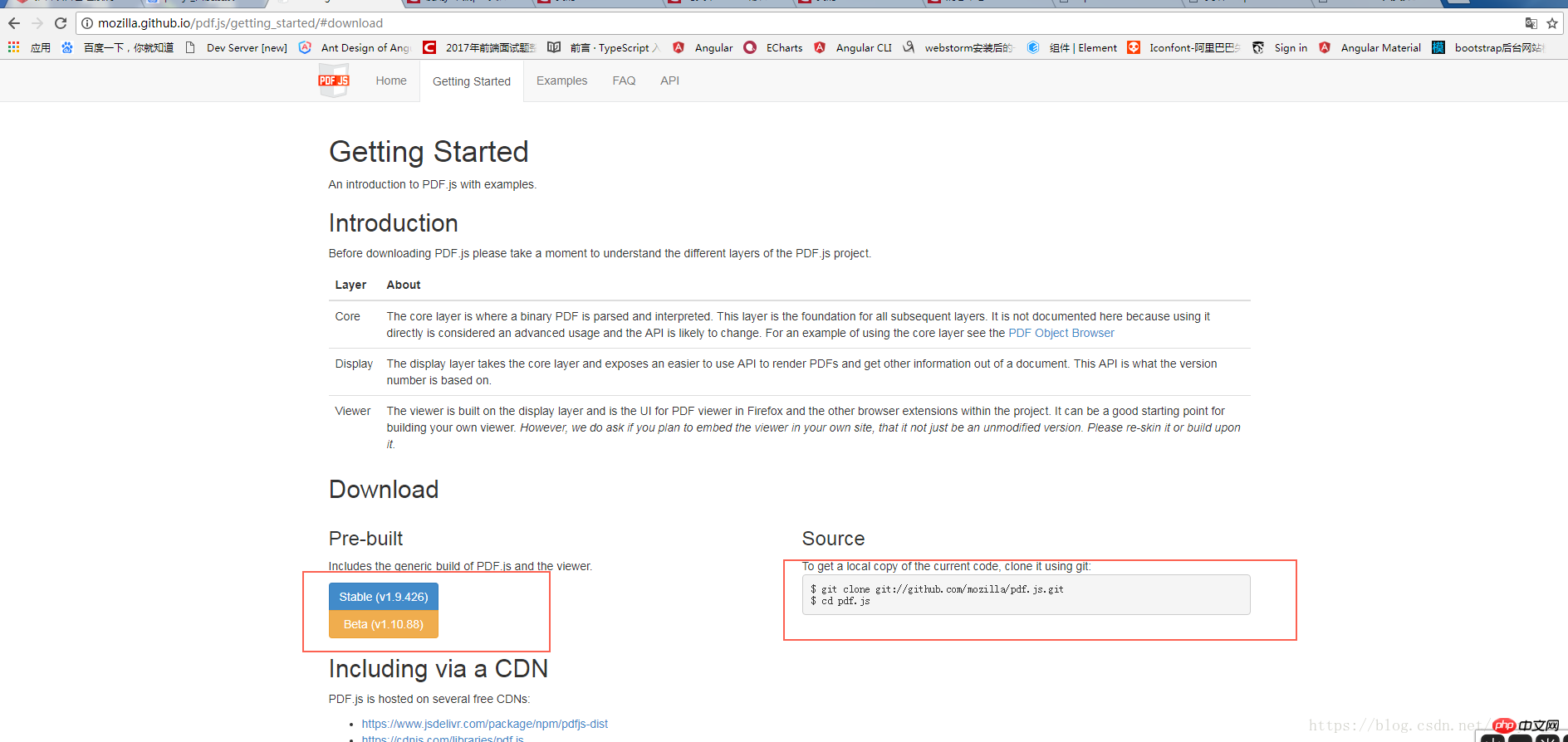 js implémente la prévisualisation et limpression en ligne du pdf (version complète)