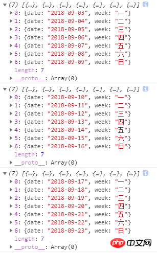 瞬間に基づいて左右にスライドできる日付を含むカレンダーを実装するにはどうすればよいですか?