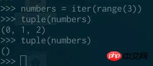 Discussion on whether the range object in Python is an iterator