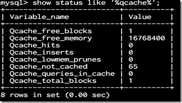 對於mysql的query_cache認識的誤區