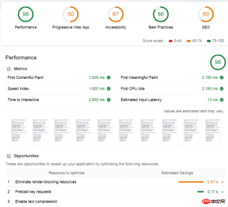 1531471463300885.png How to use NodeJS + Lighthouse + Gulp to build an automated website performance testing tool