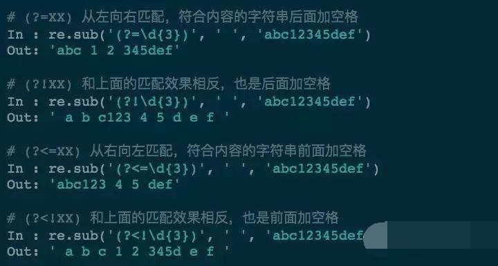 Python 正则表达式的高级用法