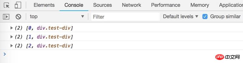 Analyse de NodeList, HTMLCollection et Array