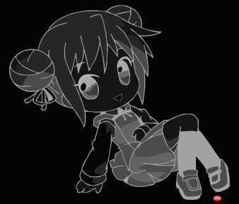 1534562179981489.png 跟我學PS第七天01:如何將彩圖摳出線稿效果