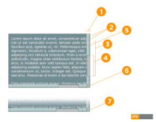 1Illustration of steps to set scroll bar style in css 1Illustration of steps to set scroll bar style in css