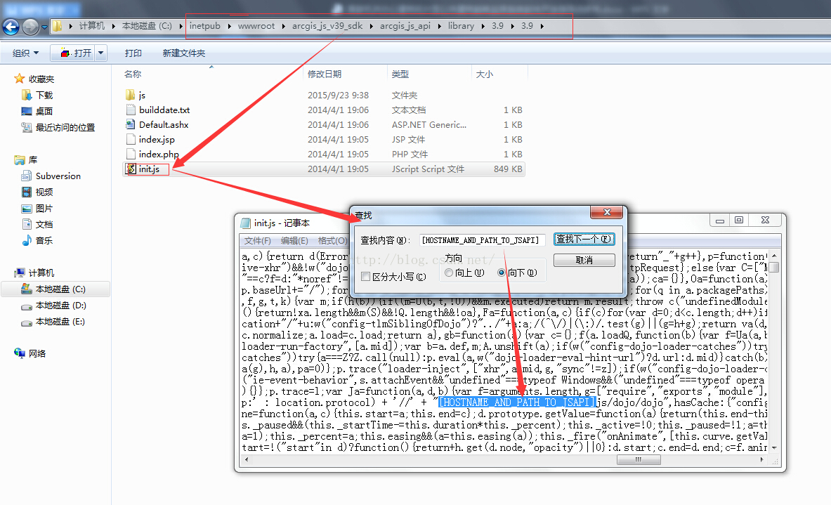 ArcGIS API for JavaScript development environment construction and first example demo