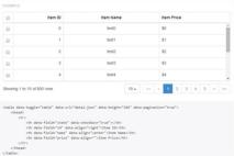 值得分享的轻量级Bootstrap Table表格插件 值得分享的轻量级Bootstrap Table表格插件