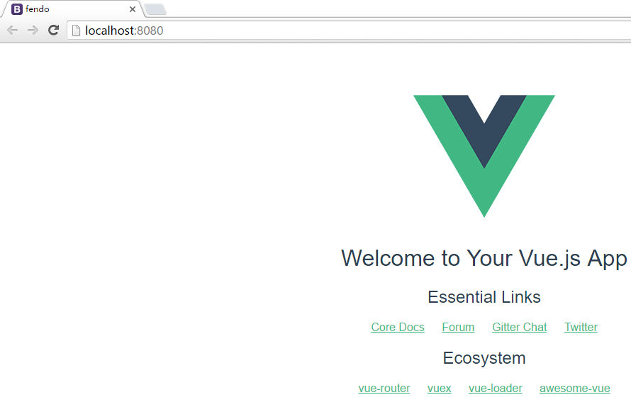 Vue.js development environment setup