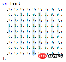 Canvasを使った9マスのハート型パズルの実装方法（コード付き）