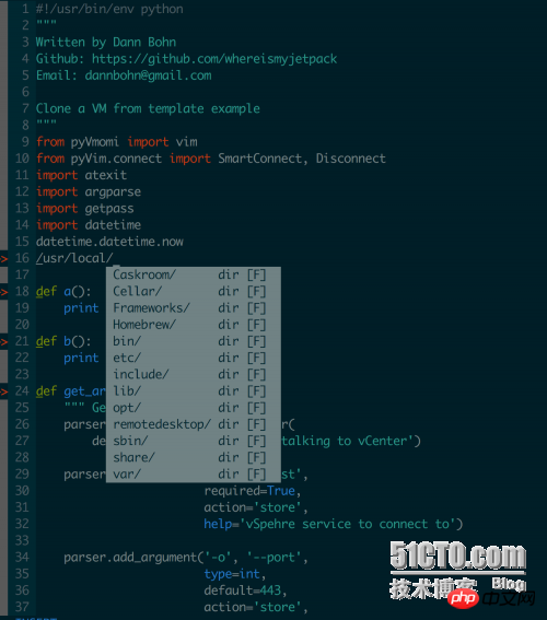 Detailed explanation of the steps to create your own IDE plug-in using vim+python