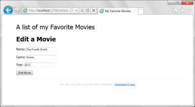 1482742768690075.png WebMatrix進階教學(7):建立編輯資料網頁