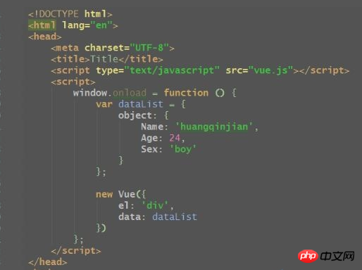 Detaillierte grafische Erläuterung der v-for-Iterationssyntax in Vue2.0