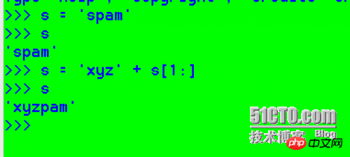 python字串的學習記錄