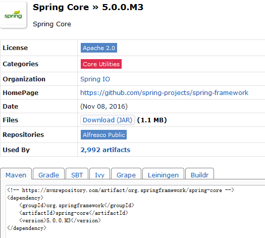 Java での Maven 構成と springMvc の簡単なアプリケーション