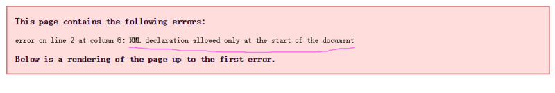 How to handle the error when outputting redundant blank lines in php closing tags and displaying errors on xml pages