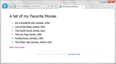 1482742844830987.png WebMatrix進階教學(7):建立編輯資料網頁